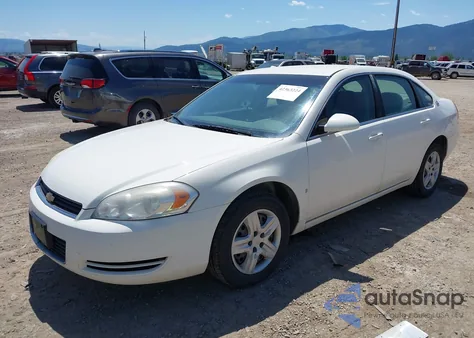 2008 Chevrolet Impala Ls z USA, uszkodzony, nr VIN 2G1WB55K889137984